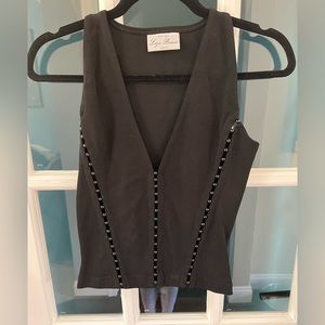 Liza Bruce Beaded Tank